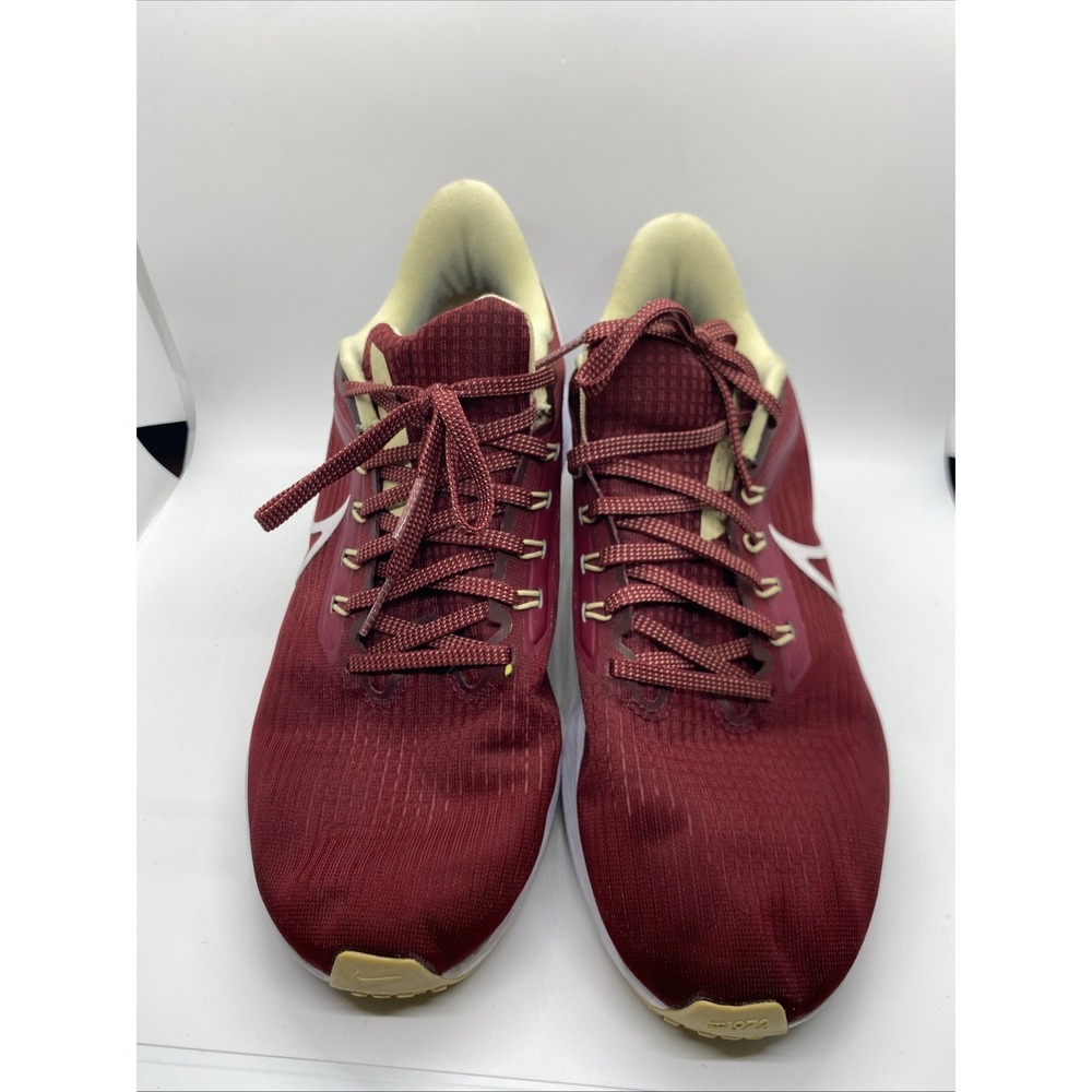 Nike Air Zoom Pegasus 39 FSU Florida State Sneakers Mens Size 9.5 Running Shoes